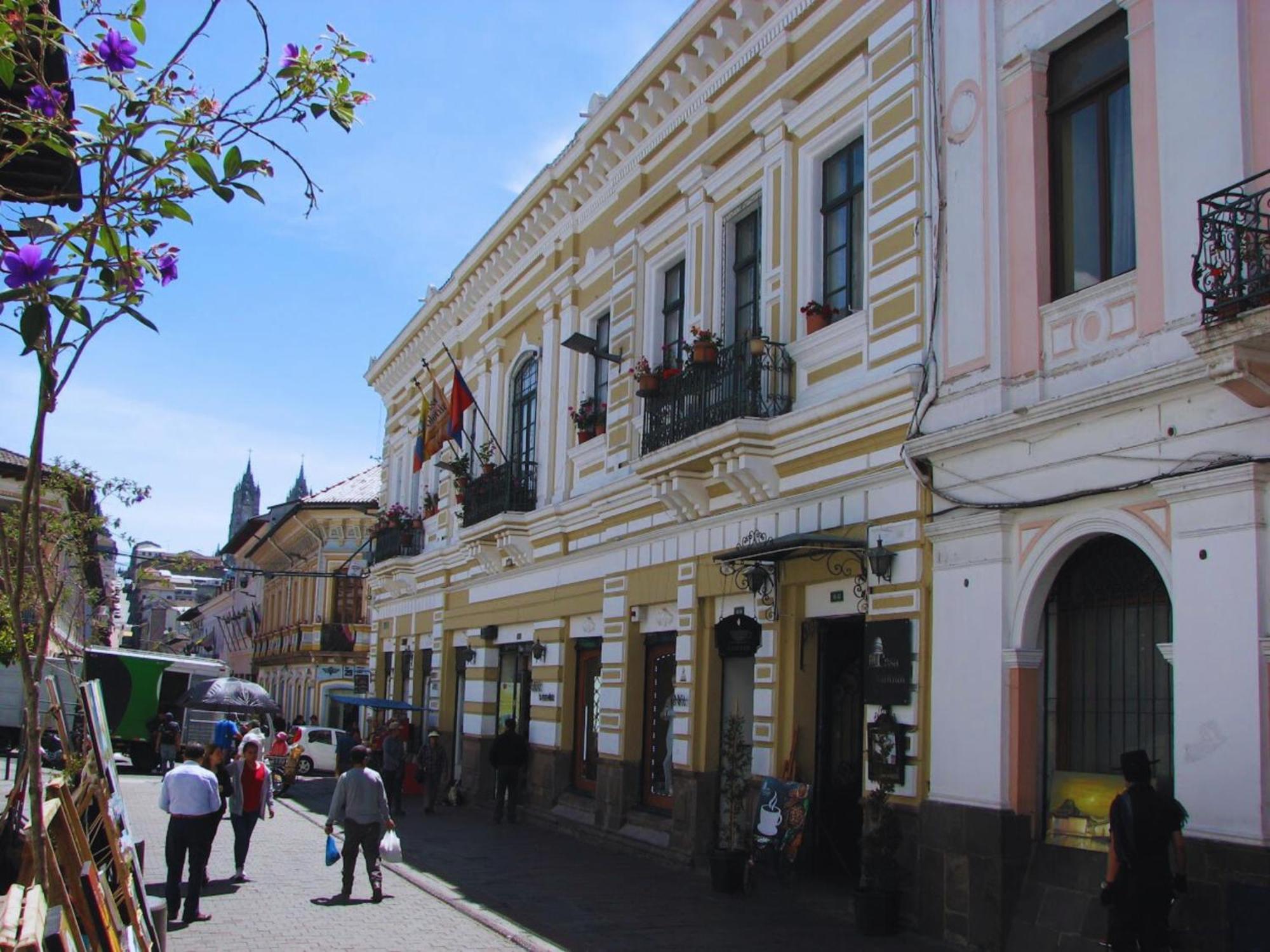 Casa Colonial Quito Hotell Exteriör bild